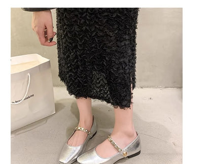 Jane Square Toe Flats Mary