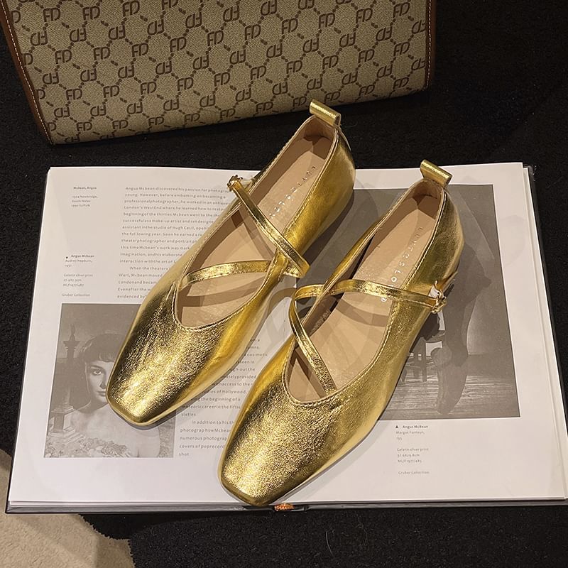 Jane Pumps mit verstecktem Zehenkeil Mary Square