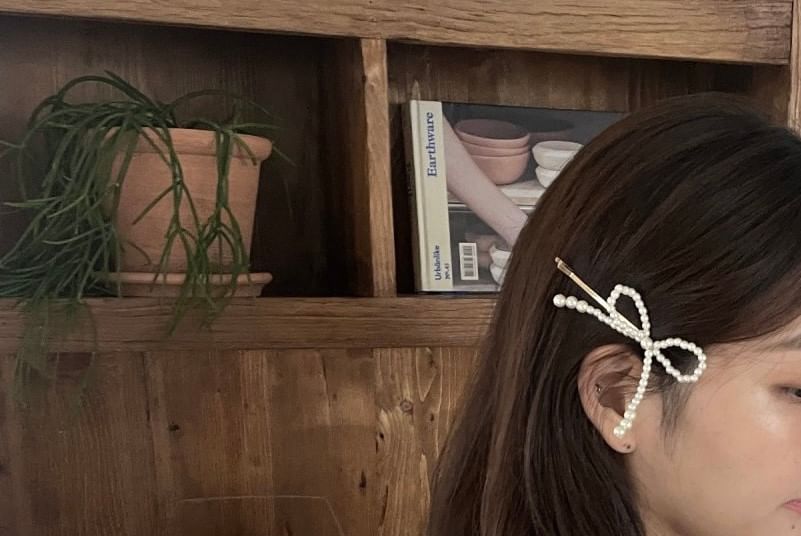 Pin Faux Alloy Hair Pearl