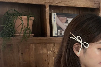 Pin Faux Alloy Hair Pearl