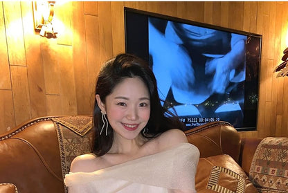 Perlen Sterling 925 Ohrring Schleife Ohrstecker Silber