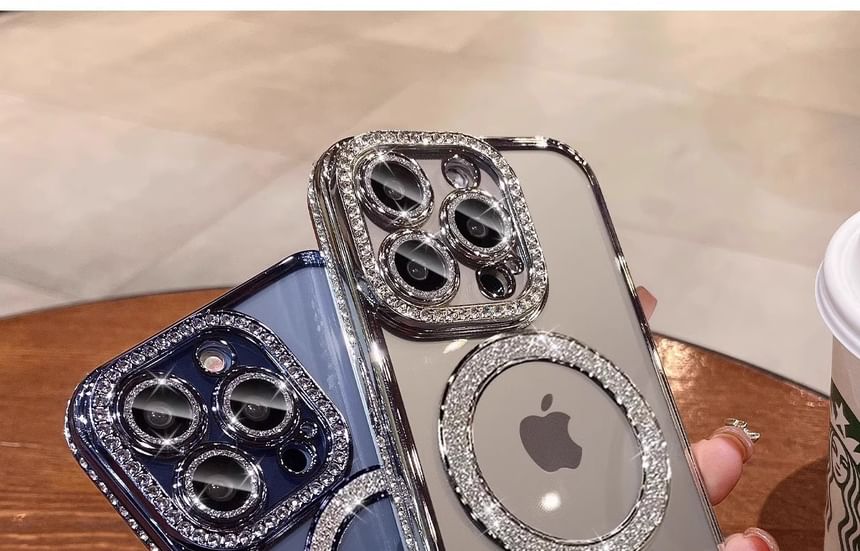 Embellished Magnetic Phone Case - Compatible with iPhone and MagSafe