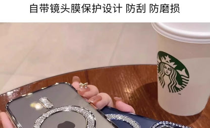 （MagSafe対応携帯電話）ケース付きマグネット装飾