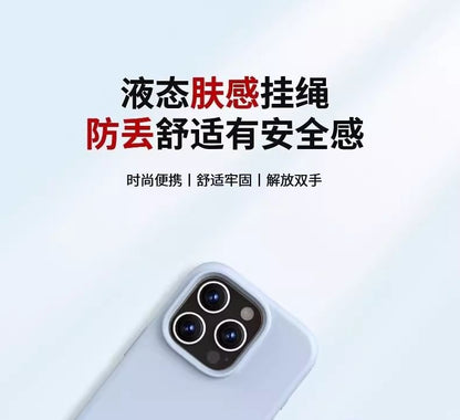 Telefon mit Pad Strap Silikon Lanyard