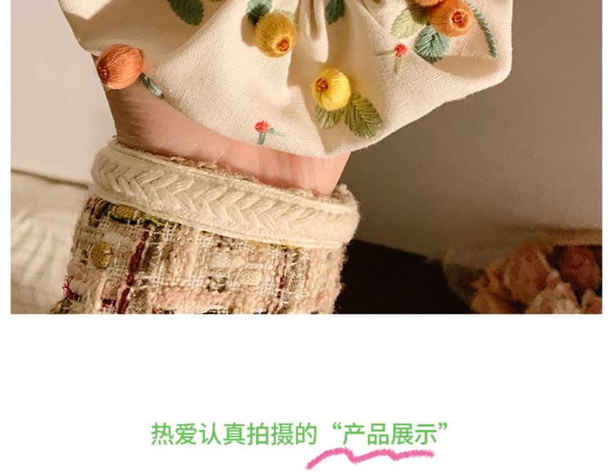 Floral Scrunchie
