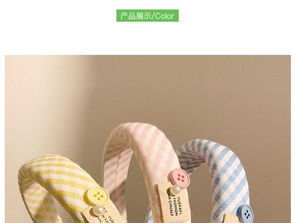 Striped Thick Headband