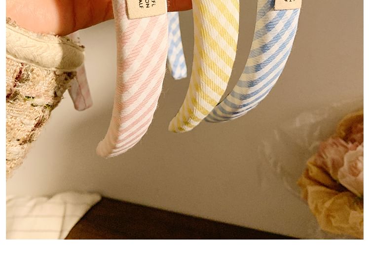 Striped Thick Headband