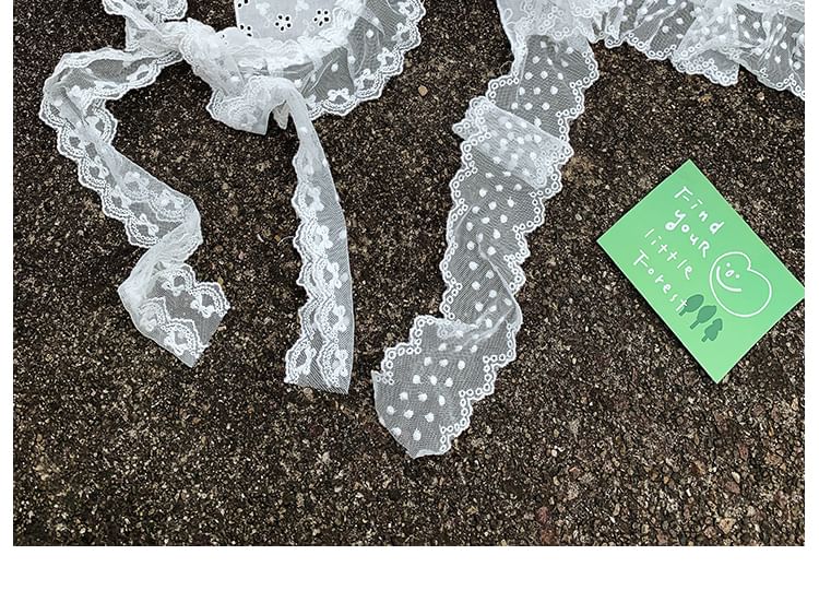 帽子ボンネットレース