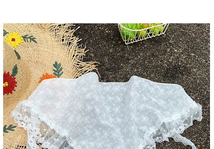 Hat Bonnet Lace