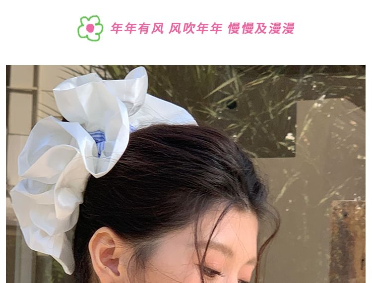 Striped Scrunchie