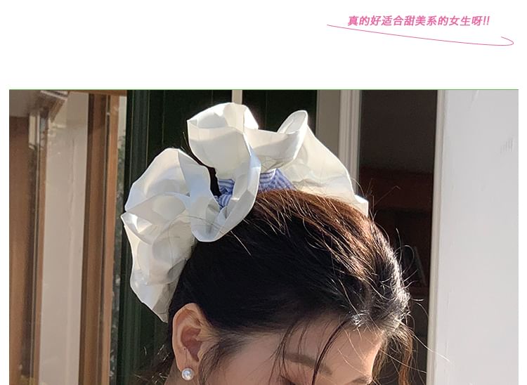 Striped Scrunchie