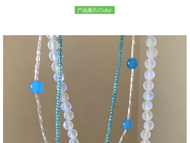 ビーズネックレス