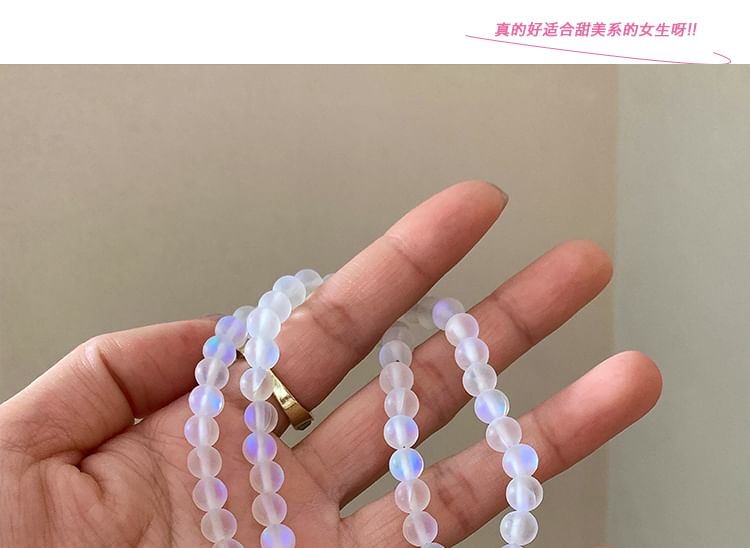 ビーズネックレス