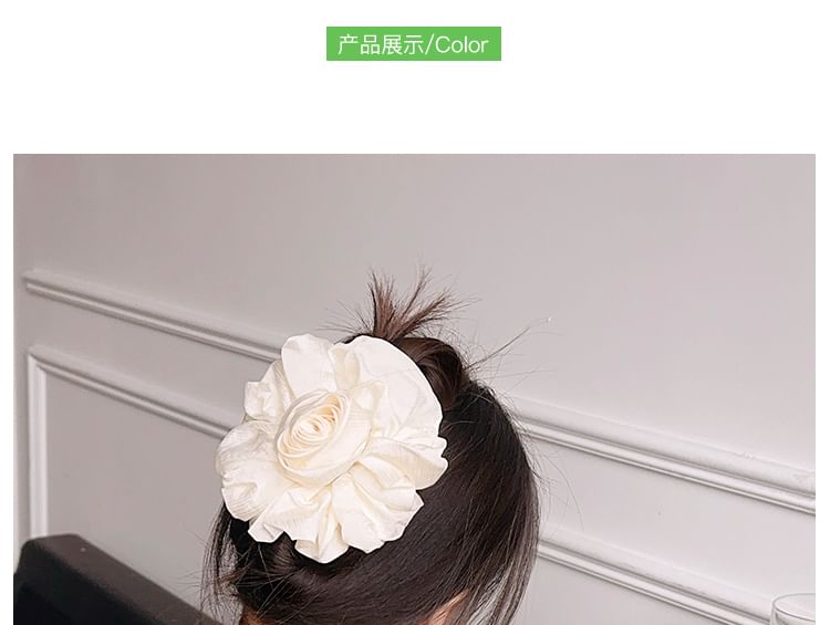 Floral Hair Clamp