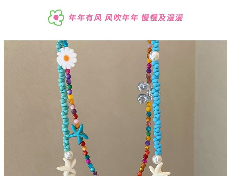 ビーズネックレス