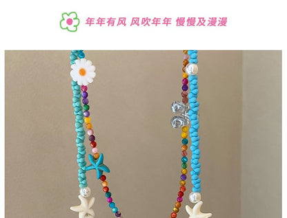 ビーズネックレス