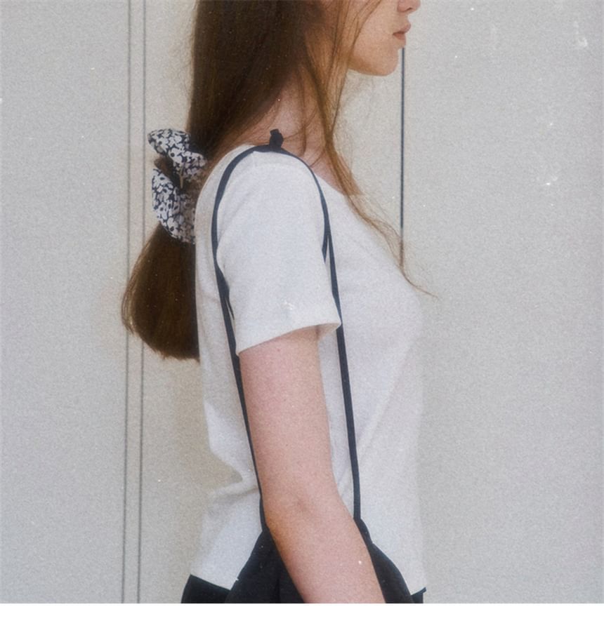 Scrunchie Print Floral