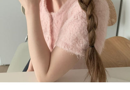 Scrunchie Padded Plaid