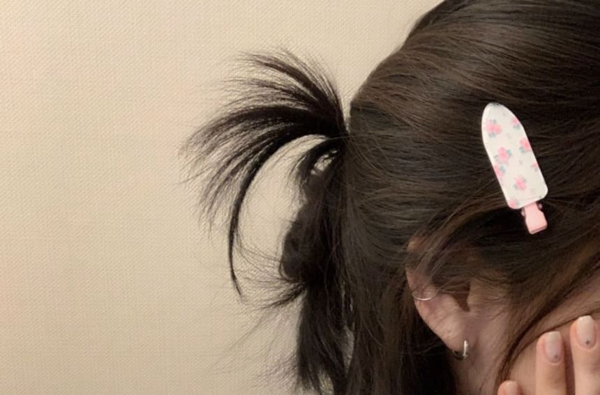 Patterned Set 2: Acrylic Hair of Clip