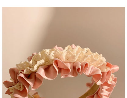 Headband Ruffle Bow