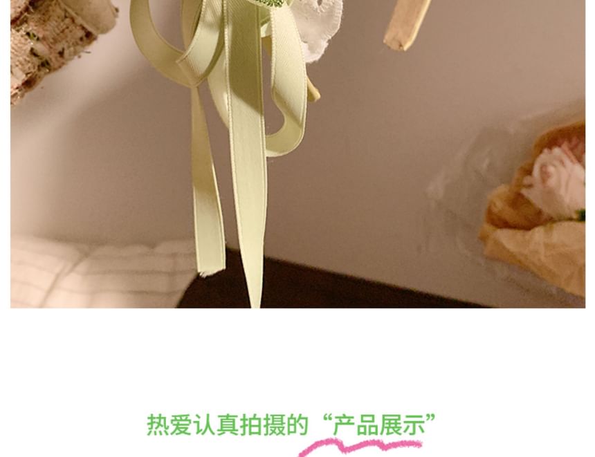 Headband Floral Ruffle