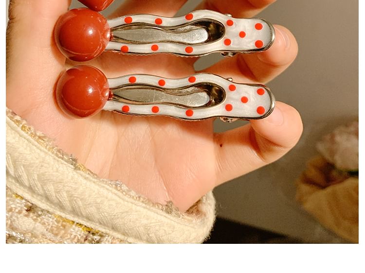 クリップ2：ヘアセットドット