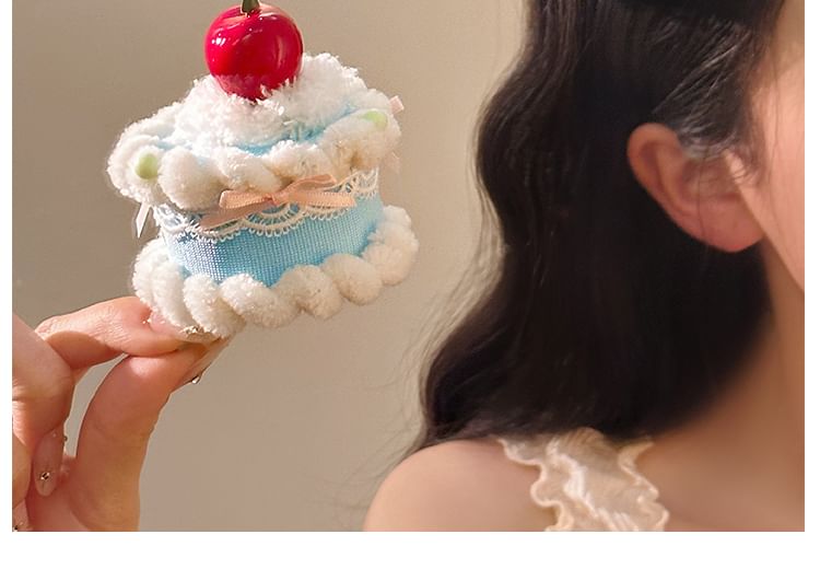Cherry Hair Clip Cake