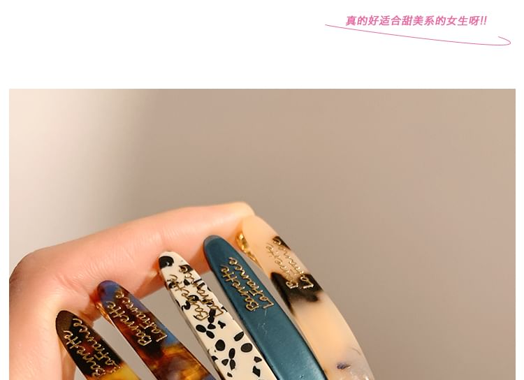 Hair Acetate Clip