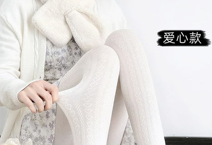 Gemusterte Strumpfhosen