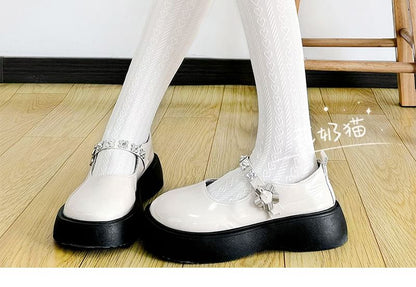 Gemusterte Strumpfhosen