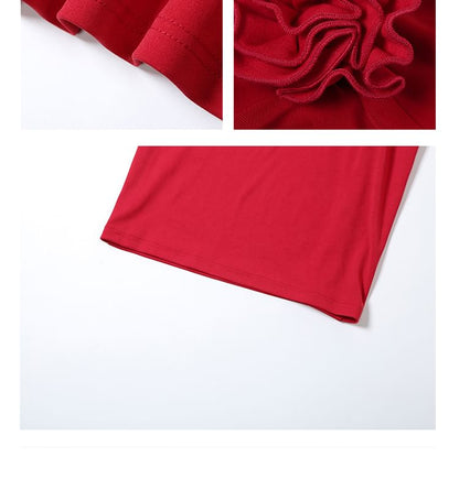 Sleeveless Floral Cutout Mesh Panel Maxi Bodycon Dress