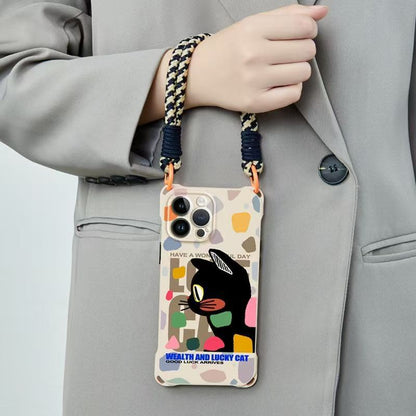 セットケース 携帯 猫ストラップ ストラップ /