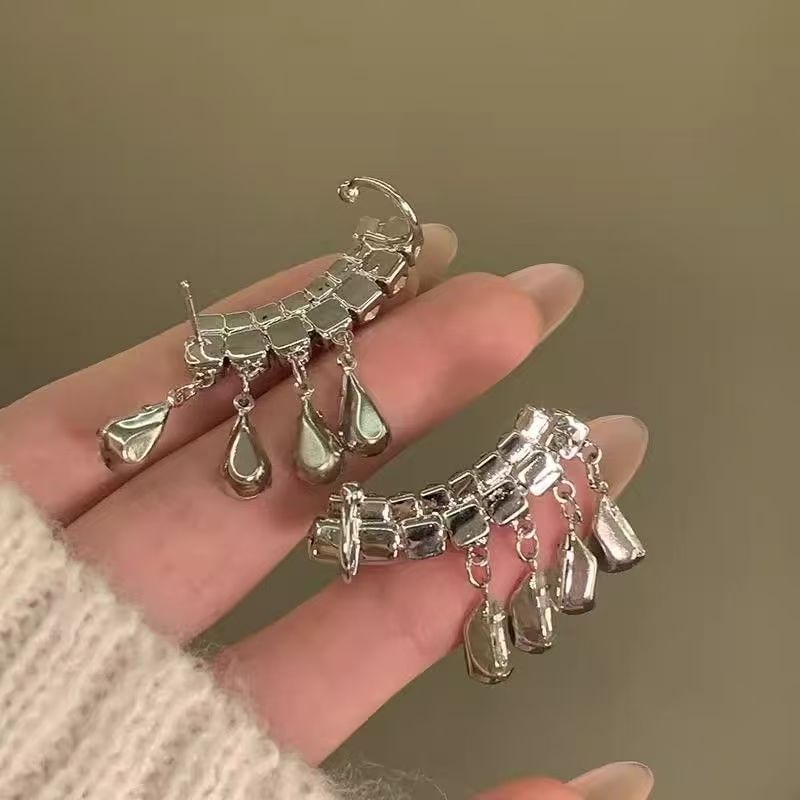 Climber Strass CZ Ohrring