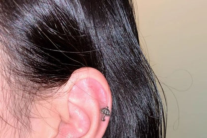 ノートミュージックイヤリングスタッド