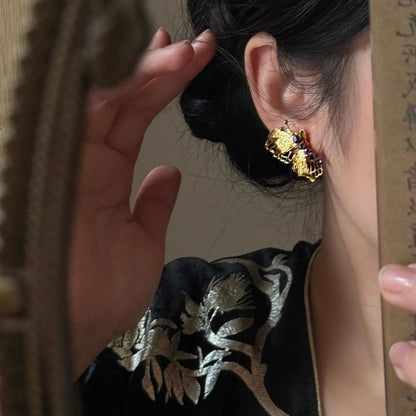 Ohrring Schmetterling Tropfen