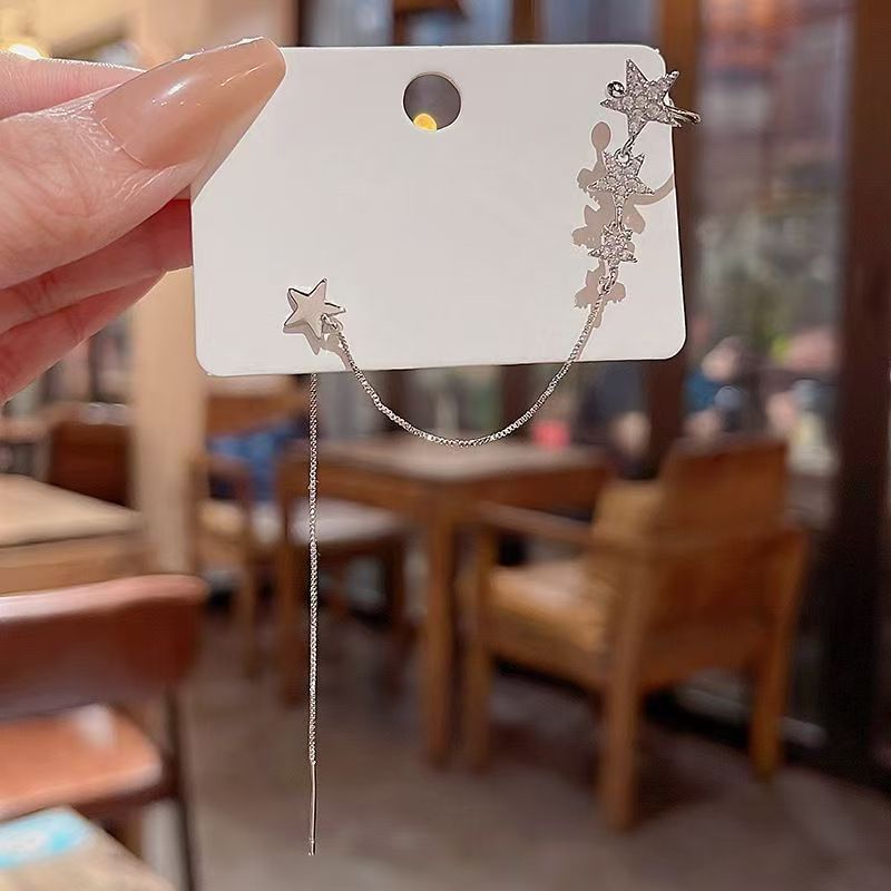 Kettenohrring-Manschettenstern