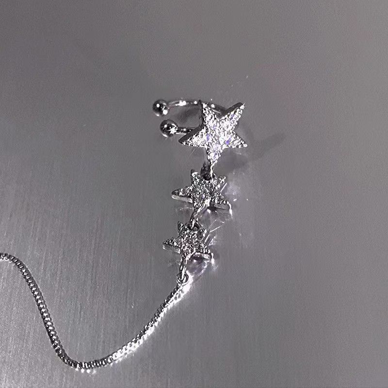 Kettenohrring-Manschettenstern