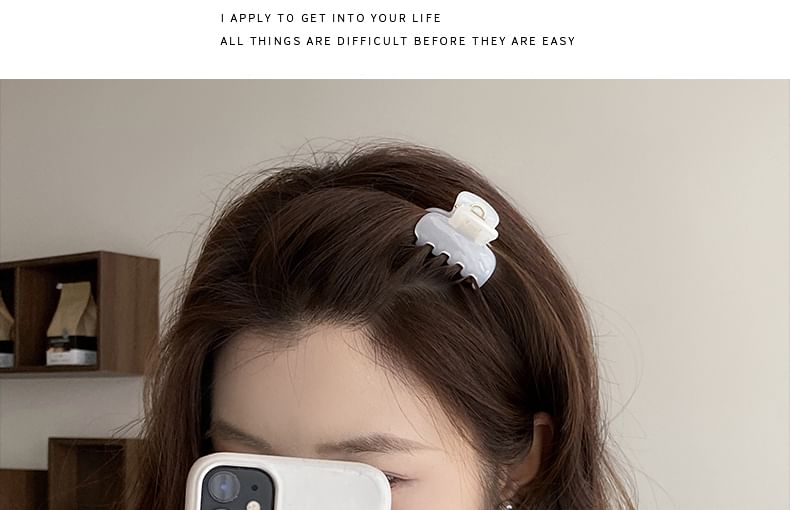 Hair Acrylic Claw Plain