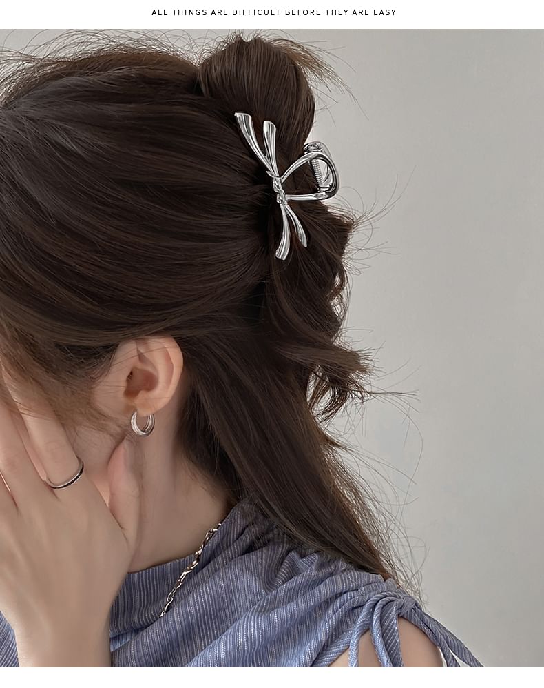Alloy Claw Bow Hair