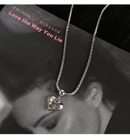 Alloy Pendant Heart Necklace