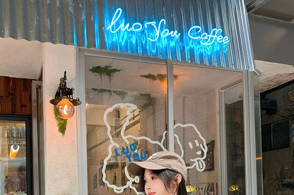 ボウネック スクエアプレーン スリム キャップスリーブ フィット ブラウス