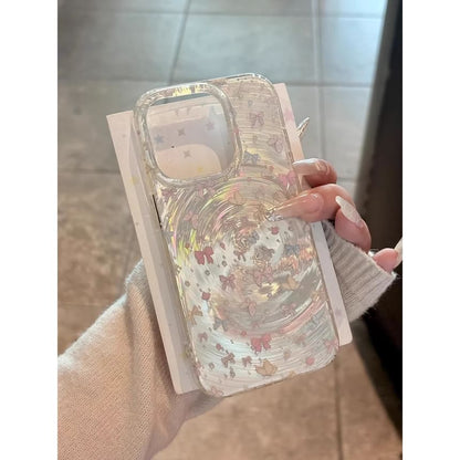 ケース フォン リップル バタフライ