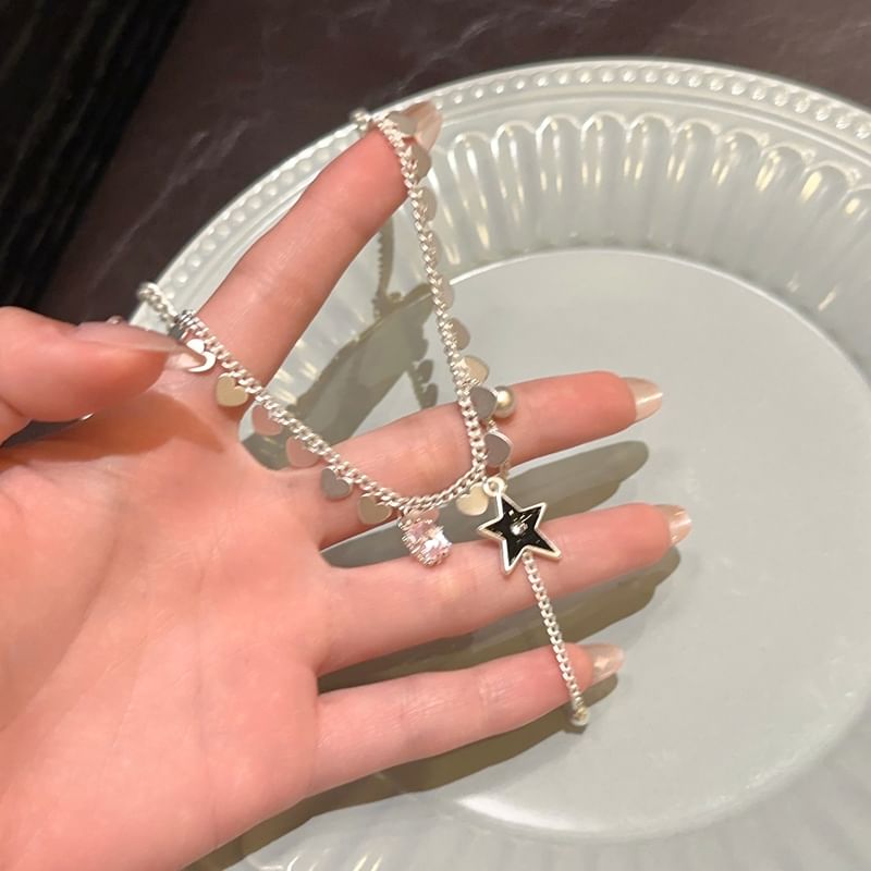 Necklace Star Pendant Lariat