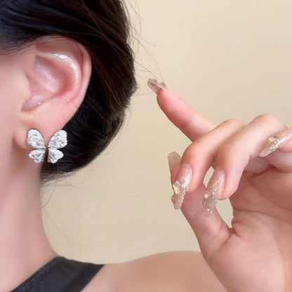 Strass Schmetterling Ohrstecker