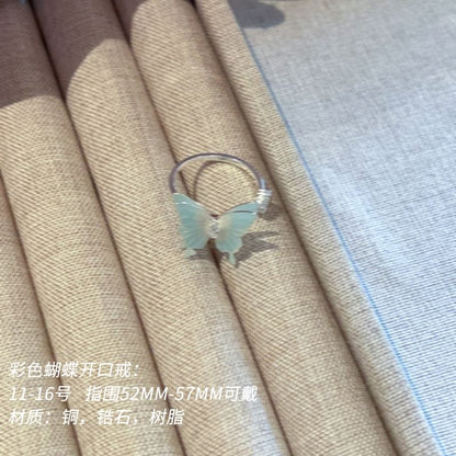 Offener Ring Schmetterling