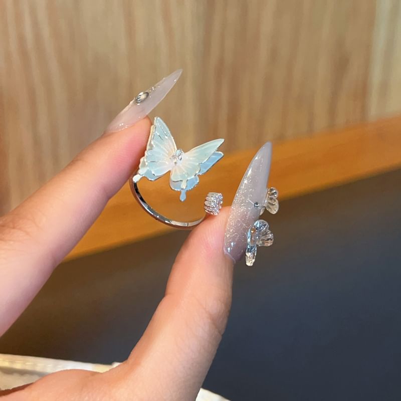 Offener Ring Schmetterling