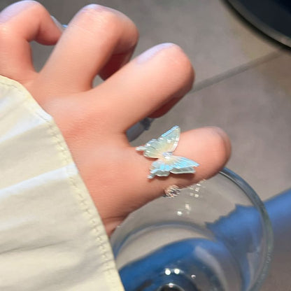 Offener Ring Schmetterling