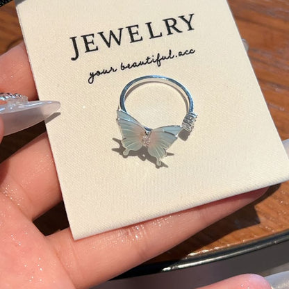 Offener Ring Schmetterling