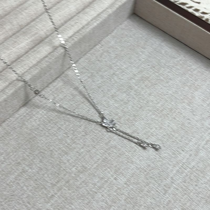 ネックレス ラリアット バタフライ