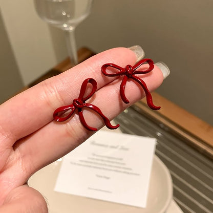 925 Ohrstecker Schleife Silber Ohrring Sterling